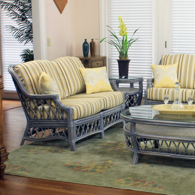 6202-WIL-B3385 South Sea Rattan Sofas