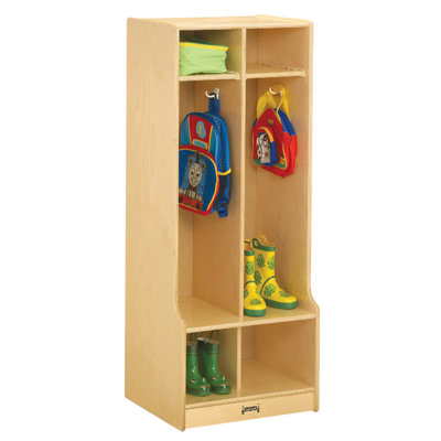 Jonti-Craft 1 Tier 2-Sections Locker 4682JC