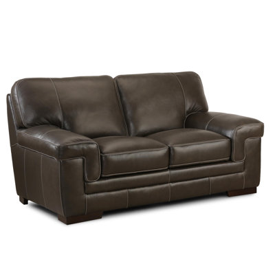 J310-20-LW-AA0G SIML1131 Simon Li Macco Ghost Leather Loveseat