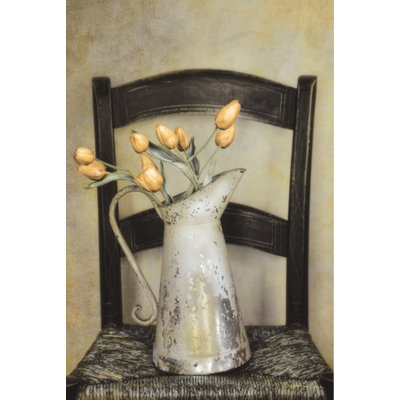 Tulips & Watering Cans Canvas Print Tulips & Watering Cans Canvas Print