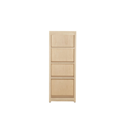 Thompson 48" Standard Bookcase Wood Veneer: Painted Eco-MDF, Finish: Grey Thompson 48" Standard Bookcase Wood Veneer: Painted Eco-MDF, Finish: Grey