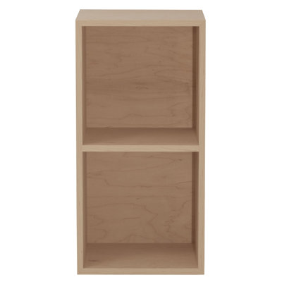 Media Double Multimedia Record 30" Standard Bookcase Finish: Toffee, Wood Veneer: Walnut Media Double Multimedia Record 30" Standard Bookcase Finish: Toffee, Wood Veneer: Walnut