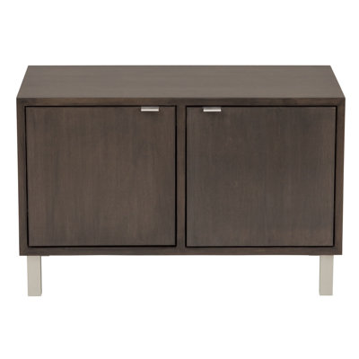 High Line 2 Door Storage Cabinet Finish: Green, Wood Veneer: Painted Eco-MDF High Line 2 Door Storage Cabinet Finish: Green, Wood Veneer: Painted Eco-MDF