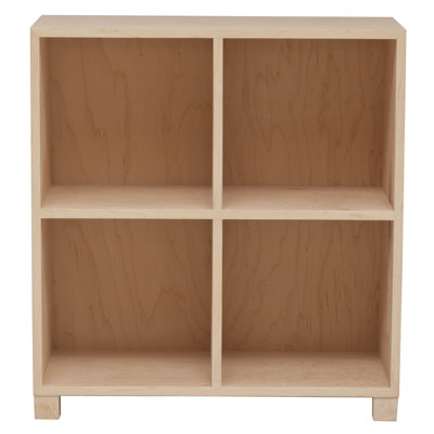 Media Multimedia LP Record 29" Cube Unit Bookcase Finish: Black, Wood Veneer: Painted Eco-MDF Media Multimedia LP Record 29" Cube Unit Bookcase Finish: Black, Wood Veneer: Painted Eco-MDF