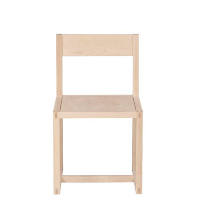 Urban Basics Side Chair Wood Veneer: Maple, Finish: Amber