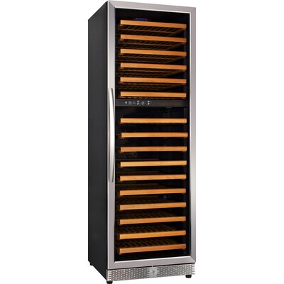168 Bottle Dual Zone Wine Refrigerator Cooling Zone: Dual Temperature image