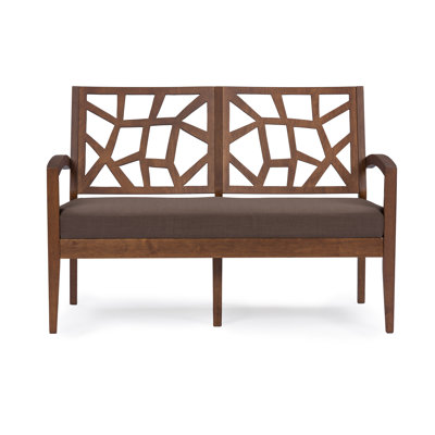 Jenifer Loveseat-109/690 WHI6165 Wholesale Interiors Baxton Studio Jennifer Loveseat