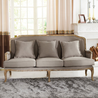Wholesale Interiors TA2256-SF-Beige Baxton Studio Constanza Classic French Sofa