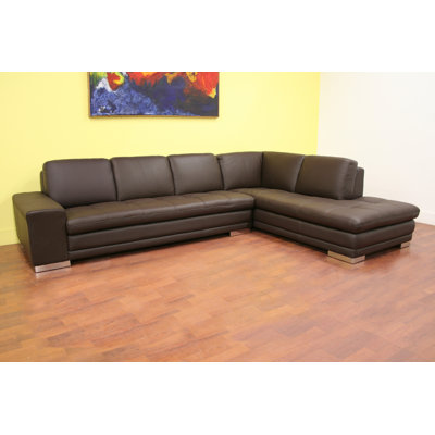 Wholesale Interiors 766-sofa/lying-M9805 Baxton Studio Sectional Orientation
