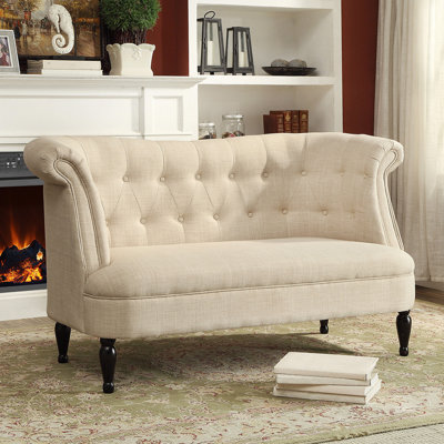 WS-SFA06-Beig WHI6801 Wholesale Interiors Baxton Studio Loveseat