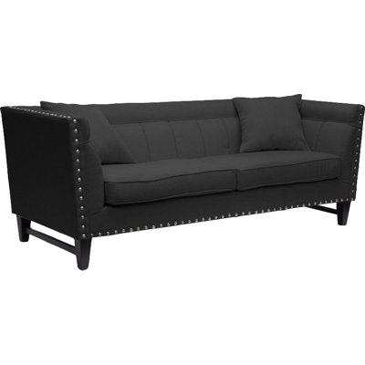 TSF-71023-3-SF-Grey WHI5460 Wholesale Interiors Baxton Studio Stapleton Modern Sofa