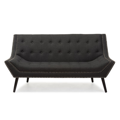 TSF-71004LS-grey WHI7133 Wholesale Interiors Tamblin Tufted Loveseat