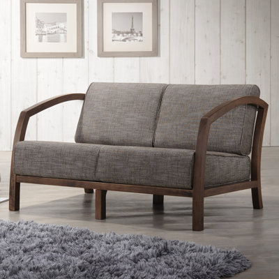 1421-7001-WF WHI7524 Wholesale Interiors Baxton Studio 2 Seater Loveseat