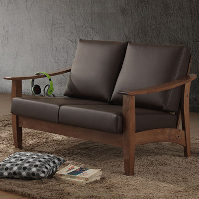 1421-6896-WF WHI7513 Wholesale Interiors Baxton Studio 2 Seater Loveseat