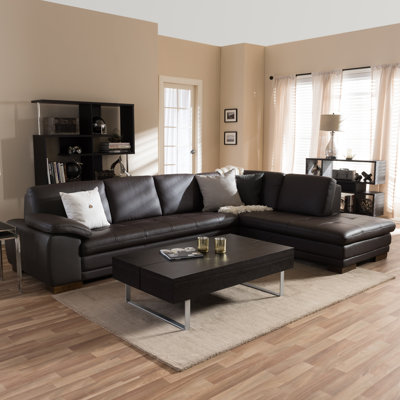 Wholesale Interiors 1421-2037-WF Baxton Studio Sectional Orientation