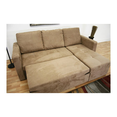 Wholesale Interiors 878445009595 Baxton Studio Amul Sleeper Sectional