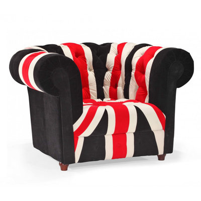 9930-UK FLAG-chair WHI4582 Wholesale Interiors Baxton Studio Union Modern Chesterfield Loveseat