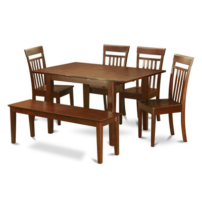 Milan 6 Piece Dining Set