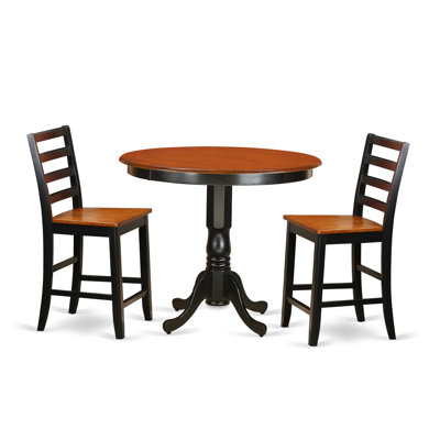 Trenton 3 Piece Counter Height Pub Table Set
