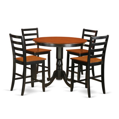 Trenton 5 Piece Counter Height Pub Table Set