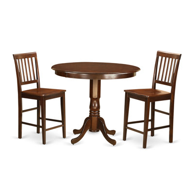 Trenton 3 Piece Counter Height Pub Table Set