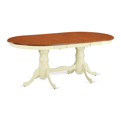Germantown 7 Piece Dining Set Finish: Buttermilk and Cherry