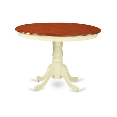 Bonenfant Dining Table Finish: Buttermilk/Cherry