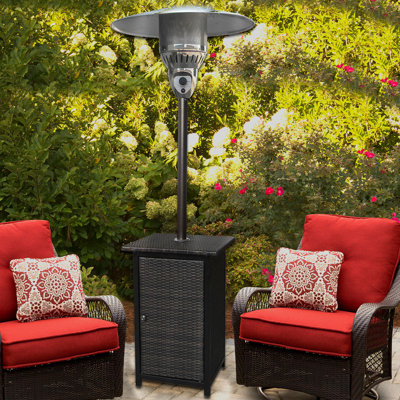 Hanover Han0202hb Mini Pyramid Tabletop Propane Patio Heater Xmas Hanover Han0202hb Mini Pyramid Tabletop Propane Patio Heater