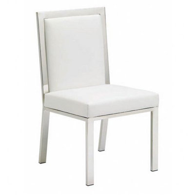 Rennes Parsons Chair Upholstery: White