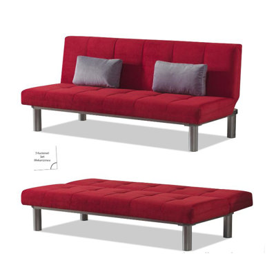 Beyan SB-RELAXRED Relax Convertible Futon