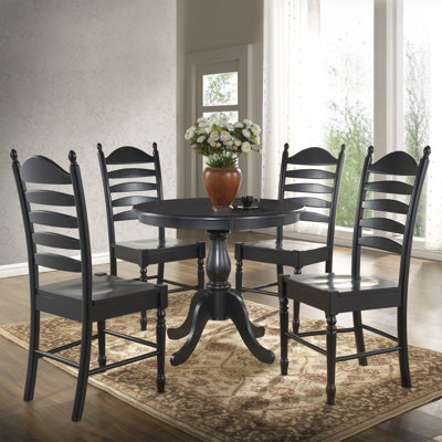 Newport 36 Dining Table Finish Antique Black