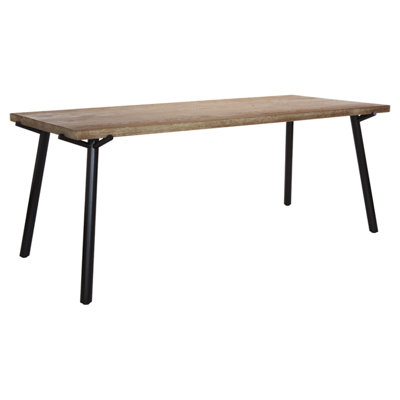 Branch Dining Table Size 91 W Leg Color Black