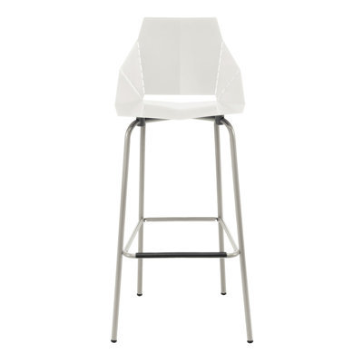 Real Good 30.5 inch Bar Stool Upholstery: Ivory