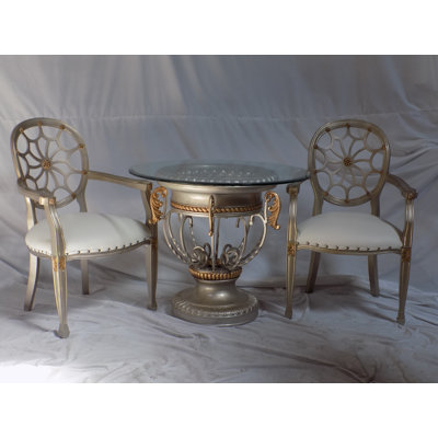 Spider 3 Piece Dining Set