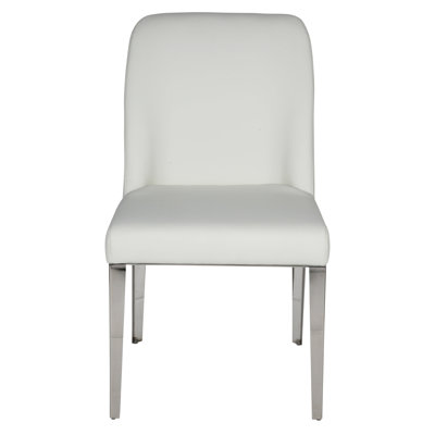 Amy Parsons Chair Upholstery: White