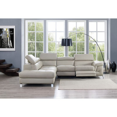 SL1350L-LGRY Whiteline Imports Sectionals