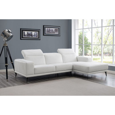 SR1348L-WHT Whiteline Imports Sectionals