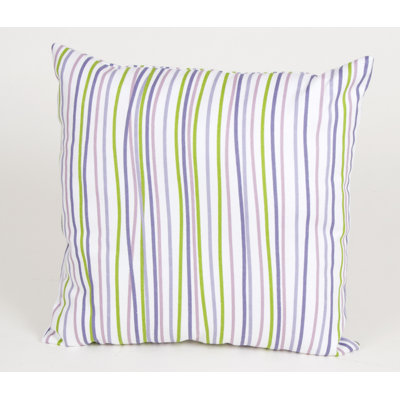 Sweet Potato by Glenna Jean LuLu On a par Pillow with Stripes