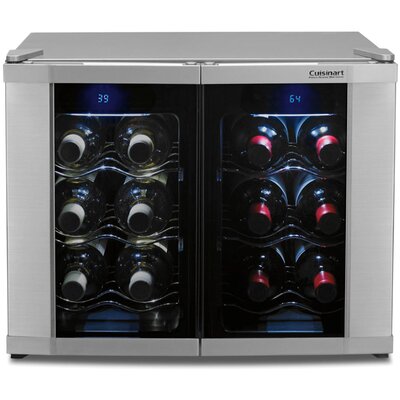 12 Bottle Dual Zone Thermoelectric Wine Refrigerator image
