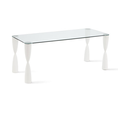 Prince Dining Table Finish: Magenta Lacquer, Size: 28.4 inch x 70.9 inch x 31.5 inch