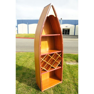 Canoe 7 Bottle Floor Wine Rack