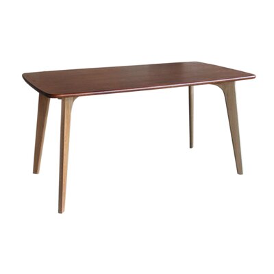Vista Rectangle Dining Table Top Finish Brown