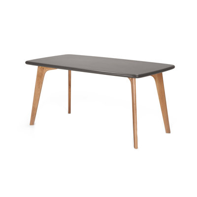 Vista Rectangle Dining Table Top Finish: Grey