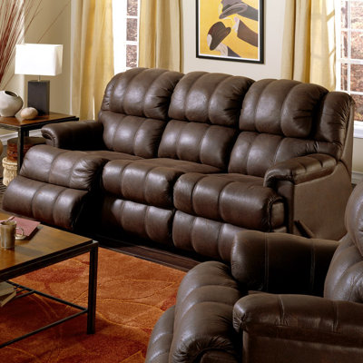 41110-61-Tulsa II Dark Brown-PVC-ESP Palliser Furniture Tulsa II Dark Brown, Leather Type Sofas