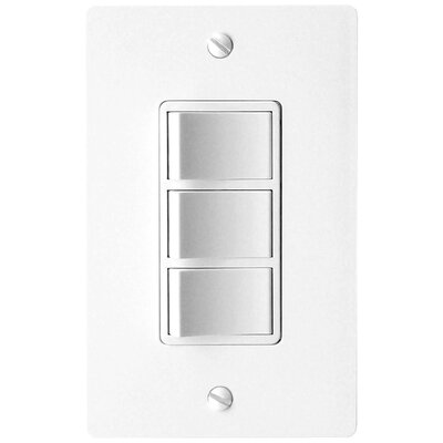 Combination 3-Function Fan Switch Finish: White