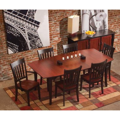 Montclair Dining Table Table Finish Maple Baker s Chocolate