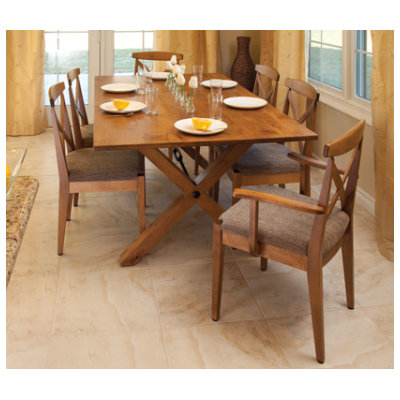 Kingston Dining Table Table Finish Cherry Fawn