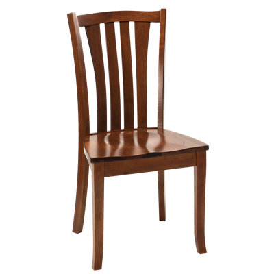 Hollins Side Chair Finish: Oak - Auburn