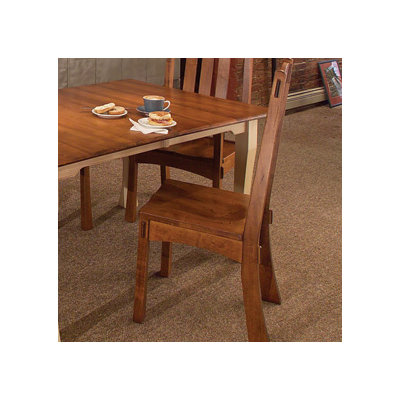 Millhouse Side Chair Side Chair Finish: Oak - Slate