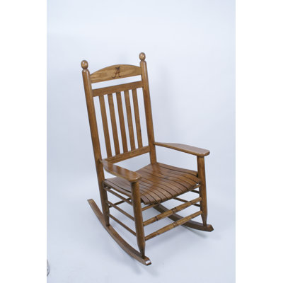 Collegiate Rocking Chair NCAA Team: University of Alabama image